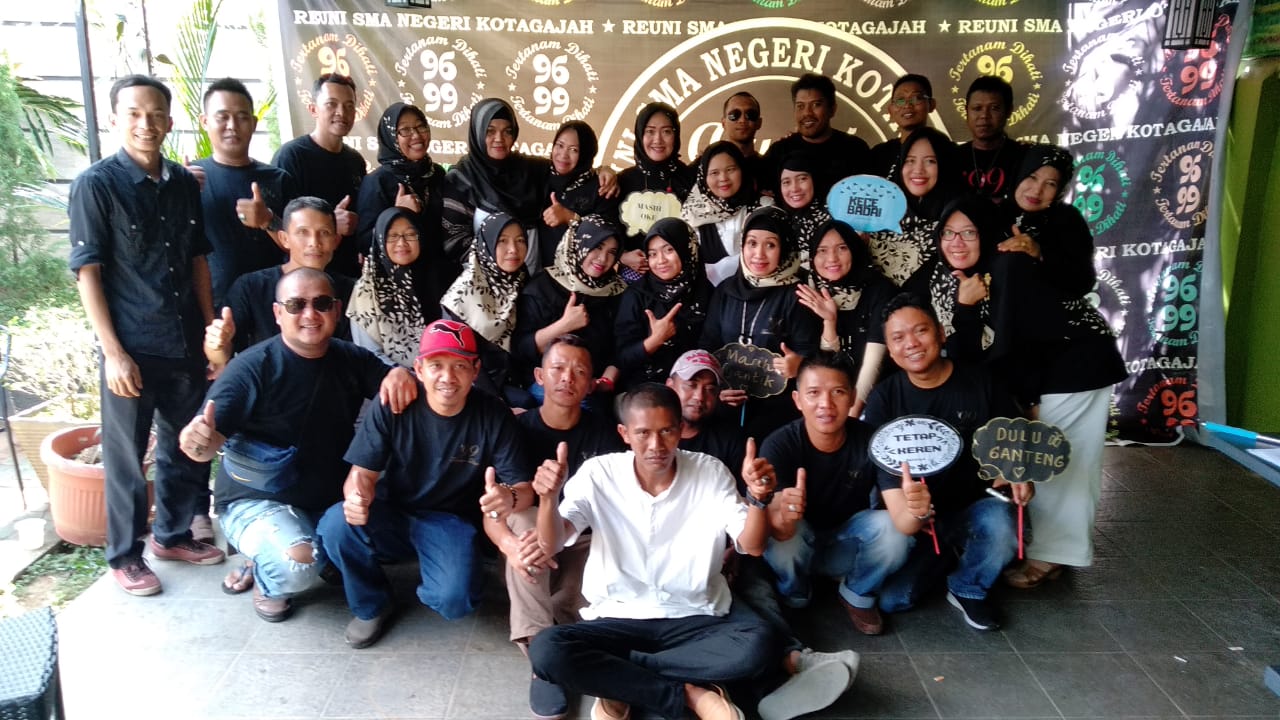 Alumni 99 Smansa Koga Gelar Reuni Bertema ‘Hitam Putih Reuni’