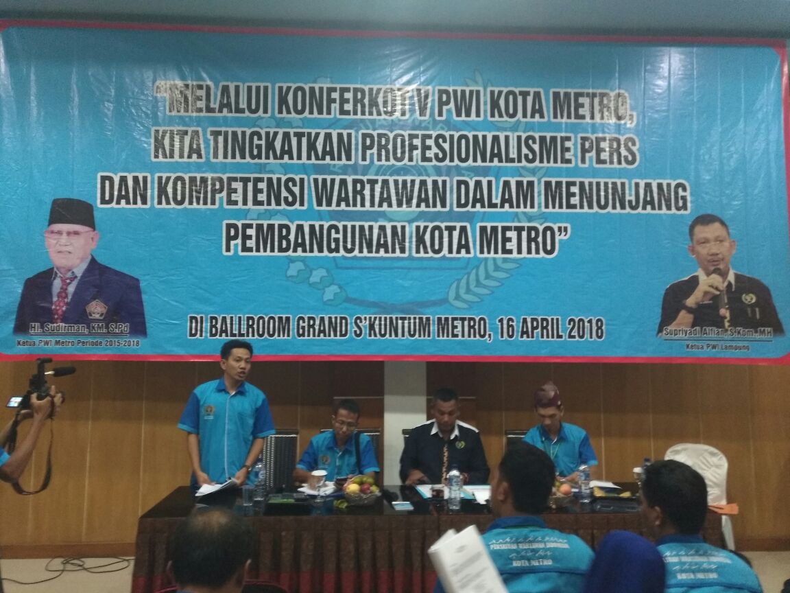 Abdul Wahab Pimpin PWI Kota Metro 2018-2021