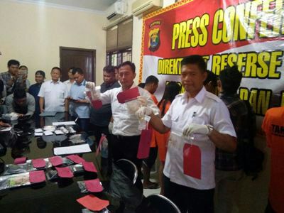Ditresnarkoba Polda Lampung Gulung Jaringan Perempuan Pengedar Narkoba