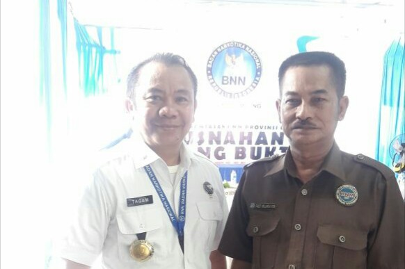 Ketum BNM Apresiasi BNN Musnakan Barang Bukti Narkoba