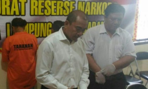 Polda Lampung Kombes Abrar Tuntalanai Tangkap Bandar Narkoba