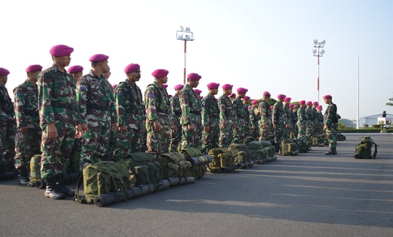 Bantu Penanganan Gempa Lombok, Korps Marinir Kirim 200 Personil