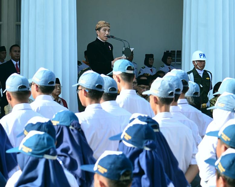 Presiden Jokowi Ajak Masyarakat Teguhkan Semangat Lahirnya Pancasila