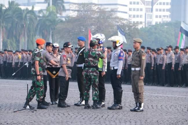 Pangdam dan Kapolda Anev Operasi Ketupat Krakatau 2018 di Polda Lampung