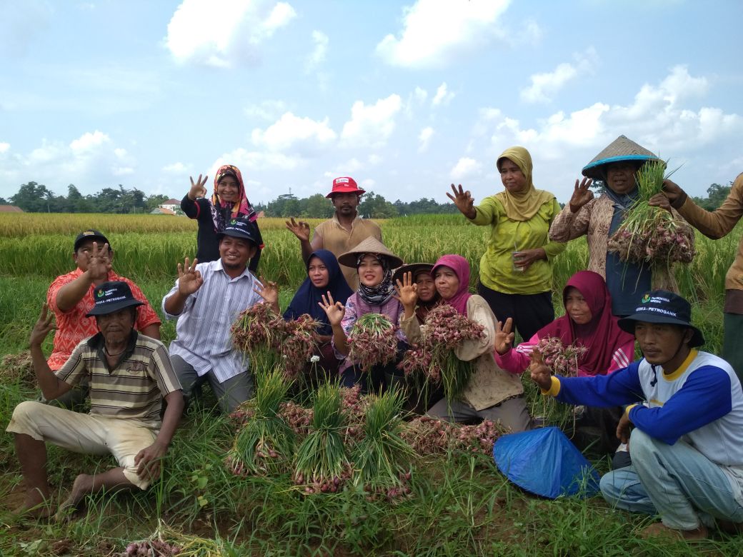 Chusnunia Sambangi Petani Bawang Merah di Banjarrejo Lamtim
