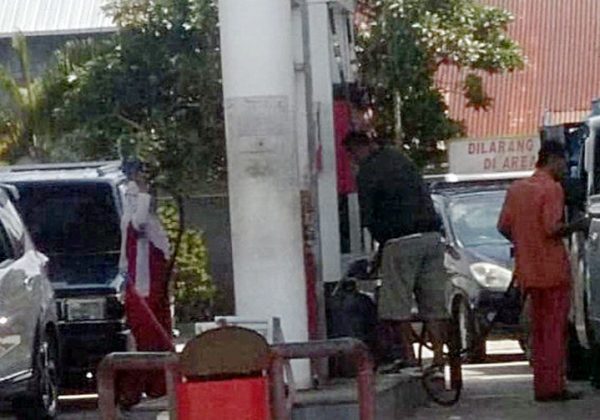 Lapor Pertamina, Musim Mudik H-3 SPBU Kembahang Lampung Barat Tetap Dahulukan Pengecor?