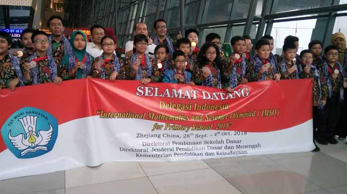 Pelajar Lampung Toreh Penghargaan Dalam Ajang IMSO di Tiongkok