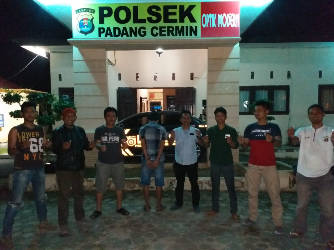 Jadi Bandar Sabu Dery Ditangkap Polres Pesawaran di Teluk Pandan