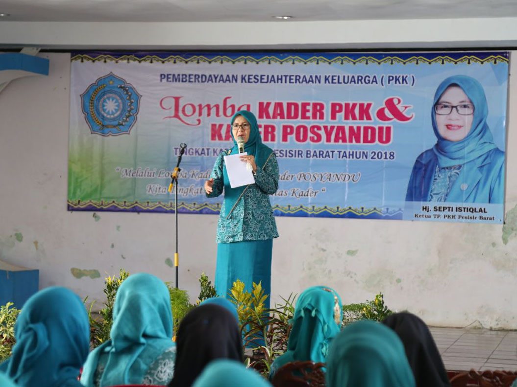 TP-PKK Pesibar Menggelar Lomba Posyandu Tingkat Kabupaten
