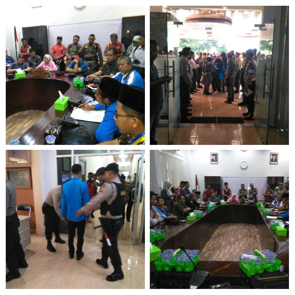 DPRD Kota Metro Menjawab Tuntutan PMII