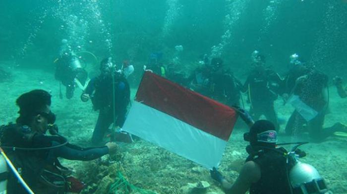 Pecinta Diving Sayangkan Wisata Laut Lampung Banyak Sampah