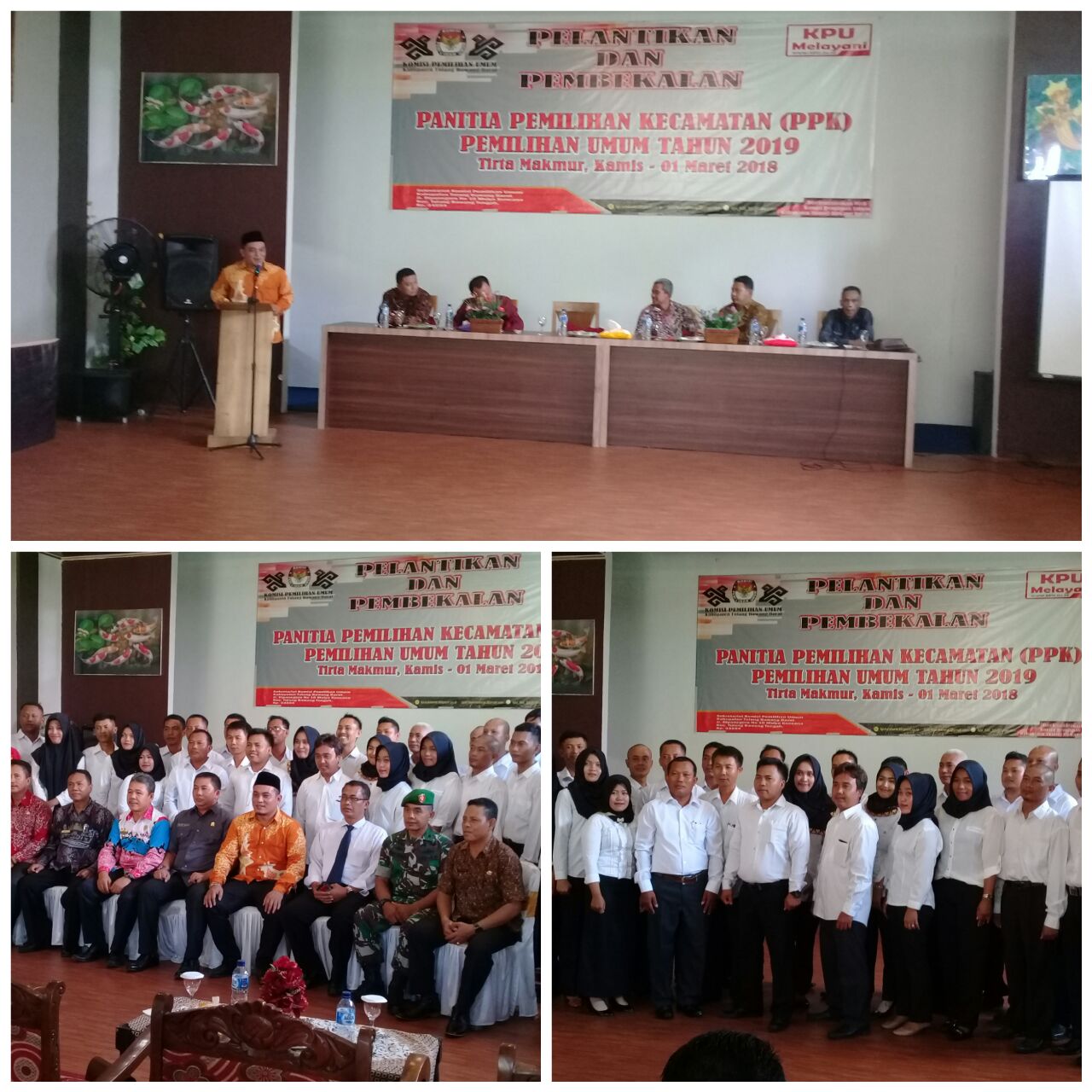 KPU Tubabar Lantik 27 PPK