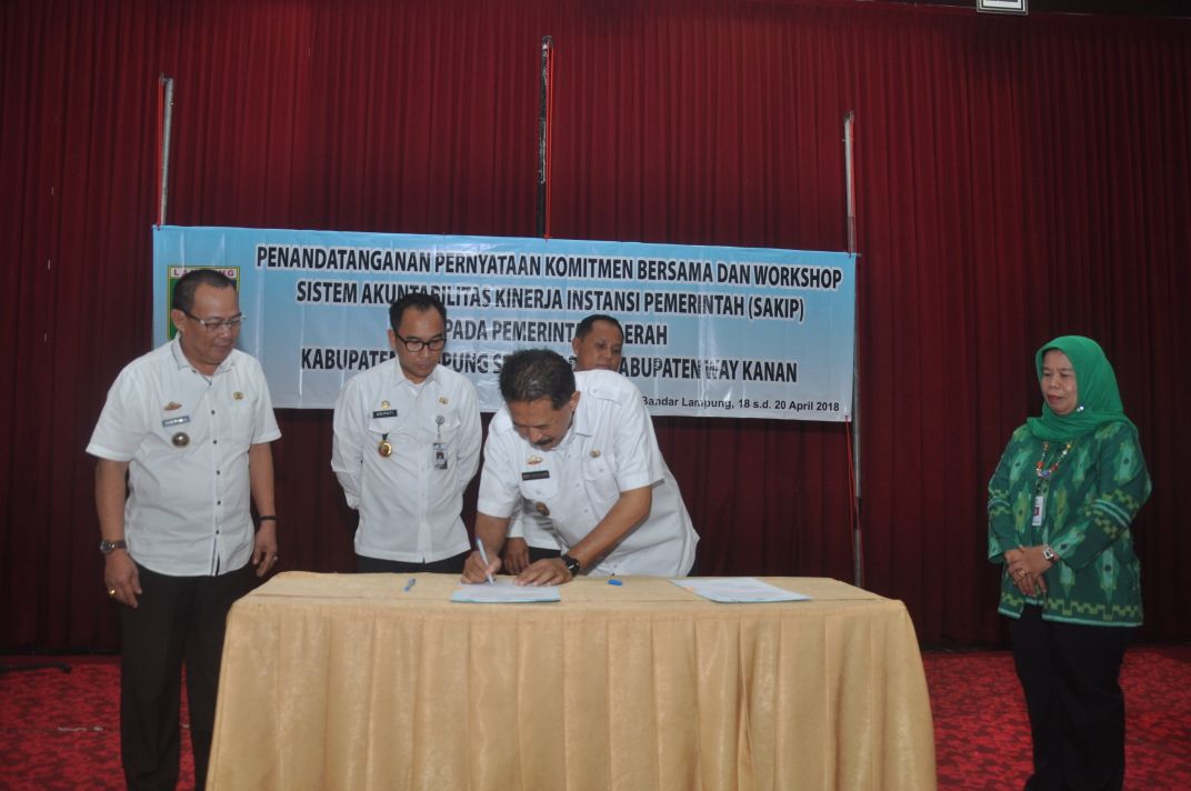 Tingkatkan Sistem Akuntabilitas, Pemprov Terapkan SAKIP Bersama Pemkab Lamsel dan Way Kanan