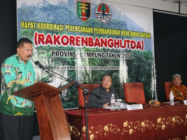 Pemprov Lampung Akselerasikan Program Kehutanan Daerah dengan Pusat