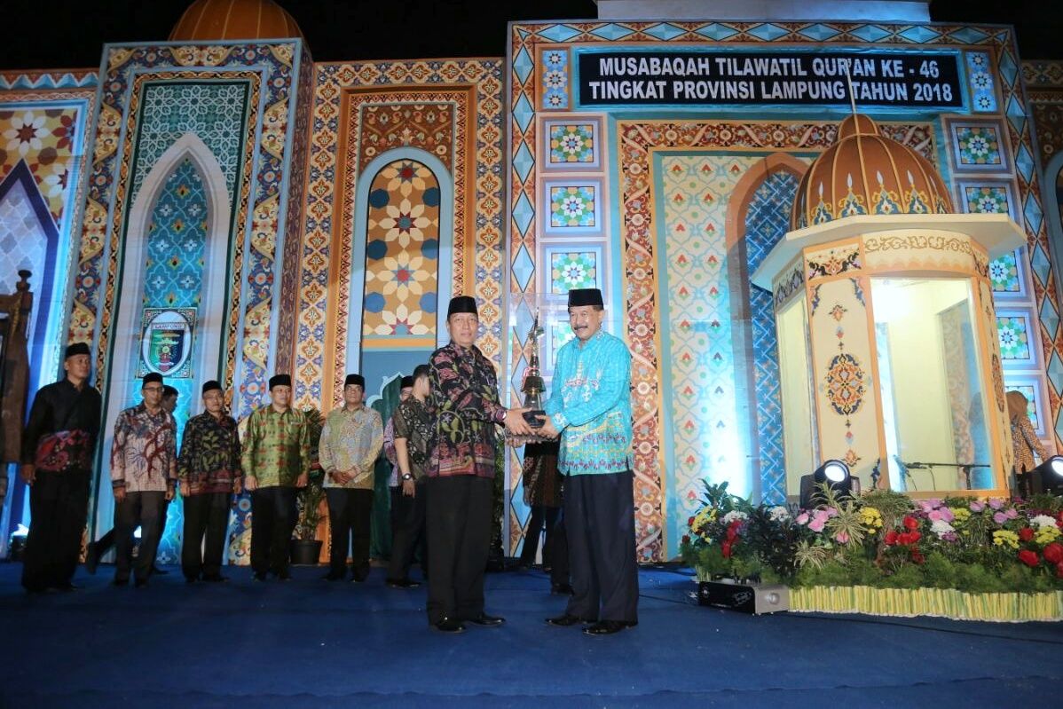 MTQ Ke-46 Tingkat Provinsi Lampung Resmi Dibuka