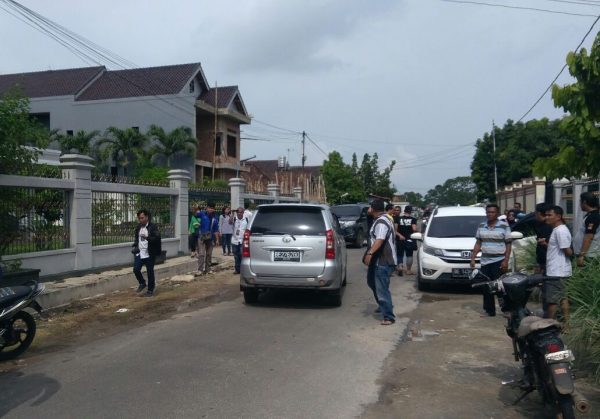 Direktorat Narkoba Polda Lampung Kepung Rumah Bandar Sabu Target Lolos