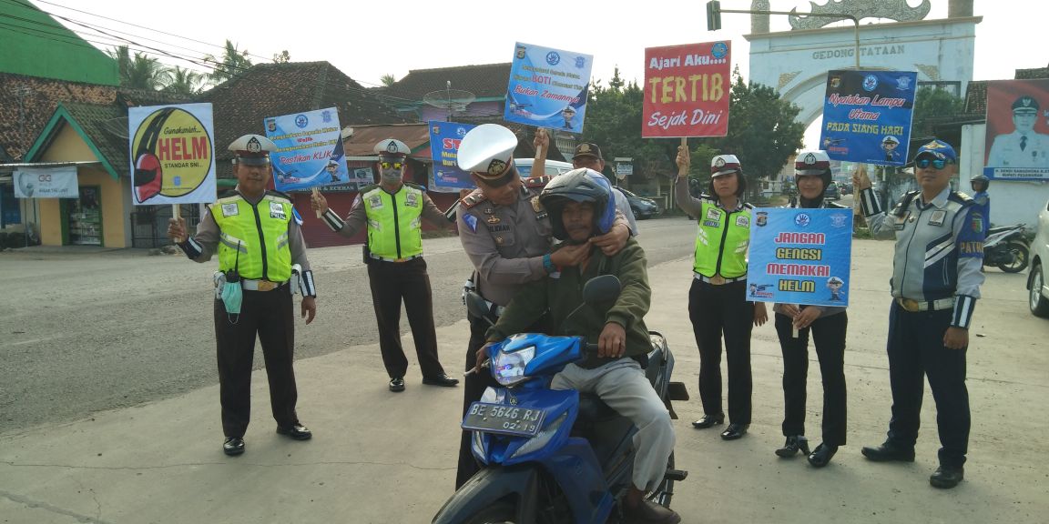 Tertib Berlalulintas Jadi Prioritas Satlantas Polres Kabupaten Pesawaran