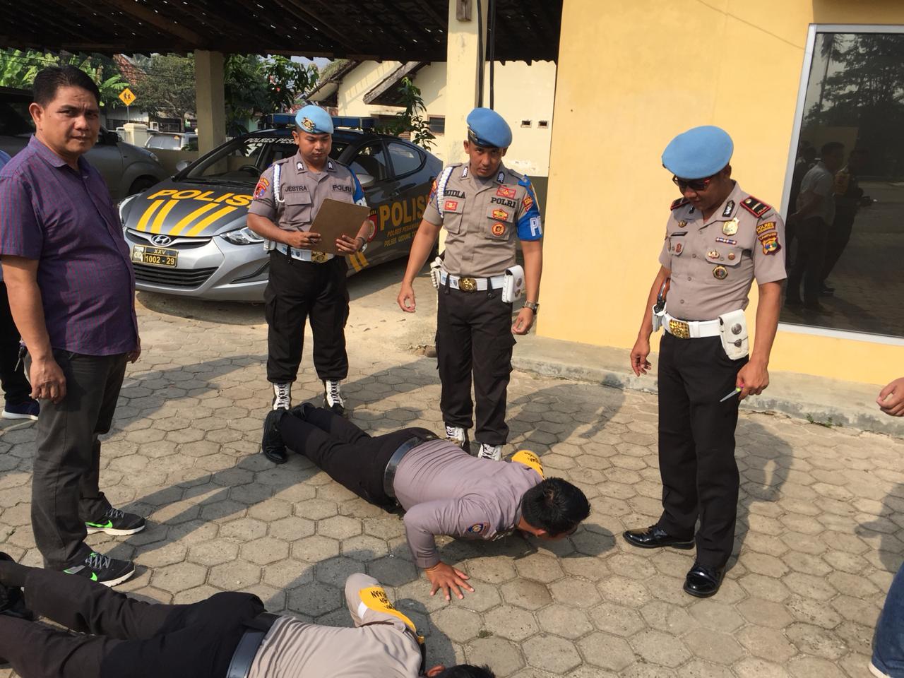 Kasi Propam Polres Pesawaran, Ingatkan Anggota Melalui Giat Gaktibplin