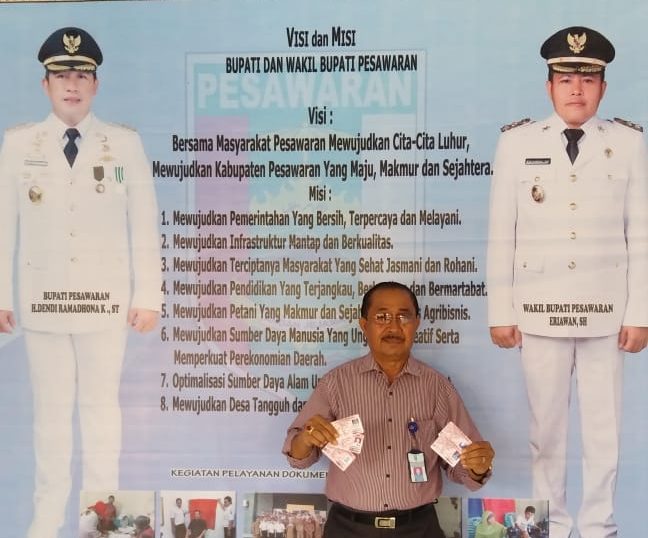 Disdukcapil Pesawaran : Jika Anak Pegang KIA Saat Dewasa Jadi KTP