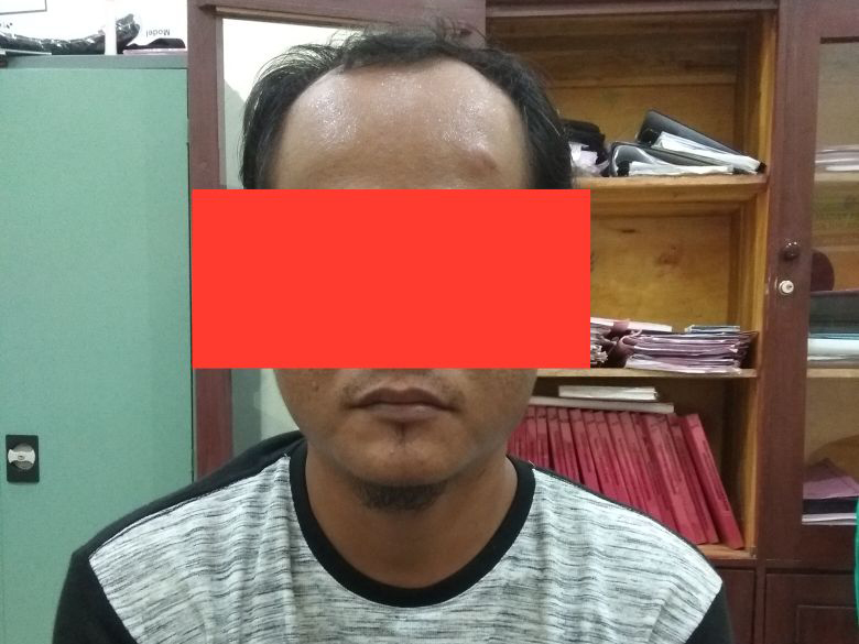 Satresnarkoba Polres Pesawaran Amankan Tersangka Pemakai Shabu