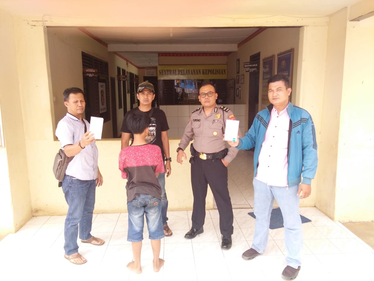 Polsek Pesawaran Tangkap Bocah Pencurian HP