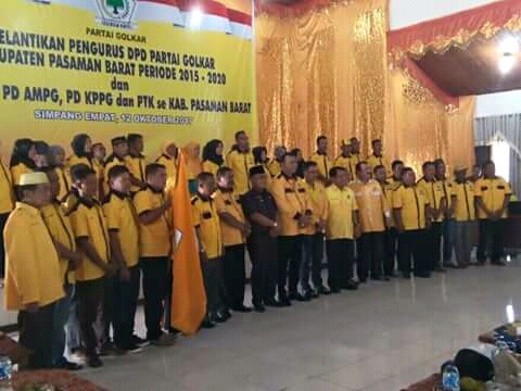 Pengurus dan Kader Golkar Pesisir Barat Siap Menangkan Arinal-Nunik