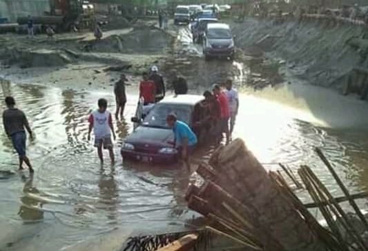 Sejumlah Daerah di Pesisir Barat Terendam Banjir Akibat Hujan Lebat