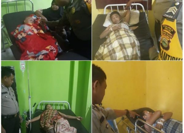 TV dan HP Meledak Akibat Petir Saat Hujan Deras, Satu Keluarga Dilarikan Kerumah Sakit