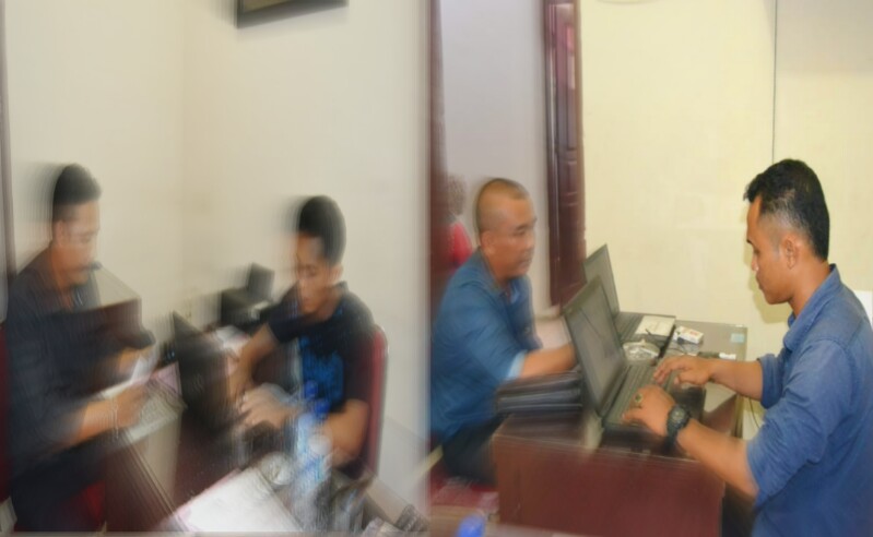 Diduga Peras Dua Kepala Kampung Tiga Oknum Wartawan Media Mapikor Keadilan Ditangkap Polisi