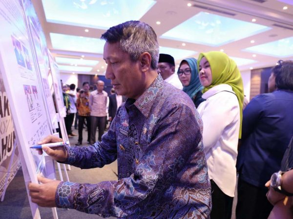 Pemprov Lampung Apresiasi Terselenggaranya Deklarasi Keterbukaan Informasi Pilkada 2018