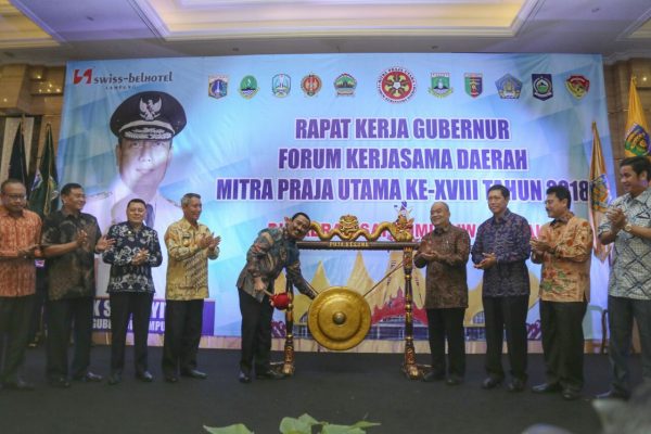 Forum Rapat Kerja Gubernur ke XVIII Tahun 2018 Resmi Dibuka
