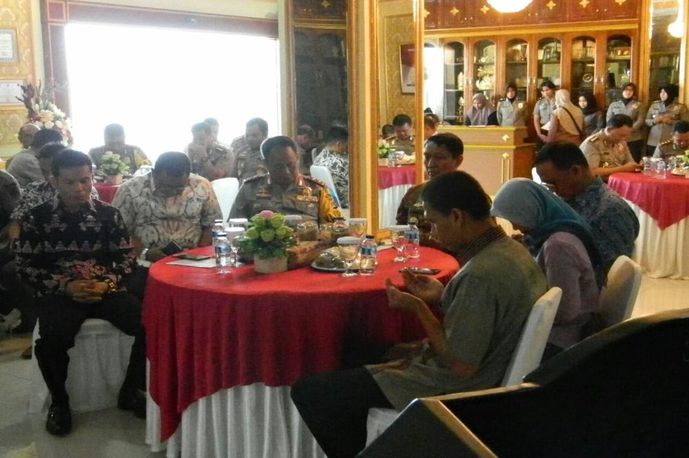 Gelar Coffe Morning Polda Lampung Bersama Awak Media