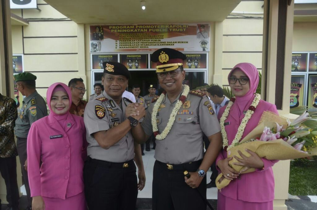 Pelepasan Jabatan Kapolres Mesuji Berlangsung Haru