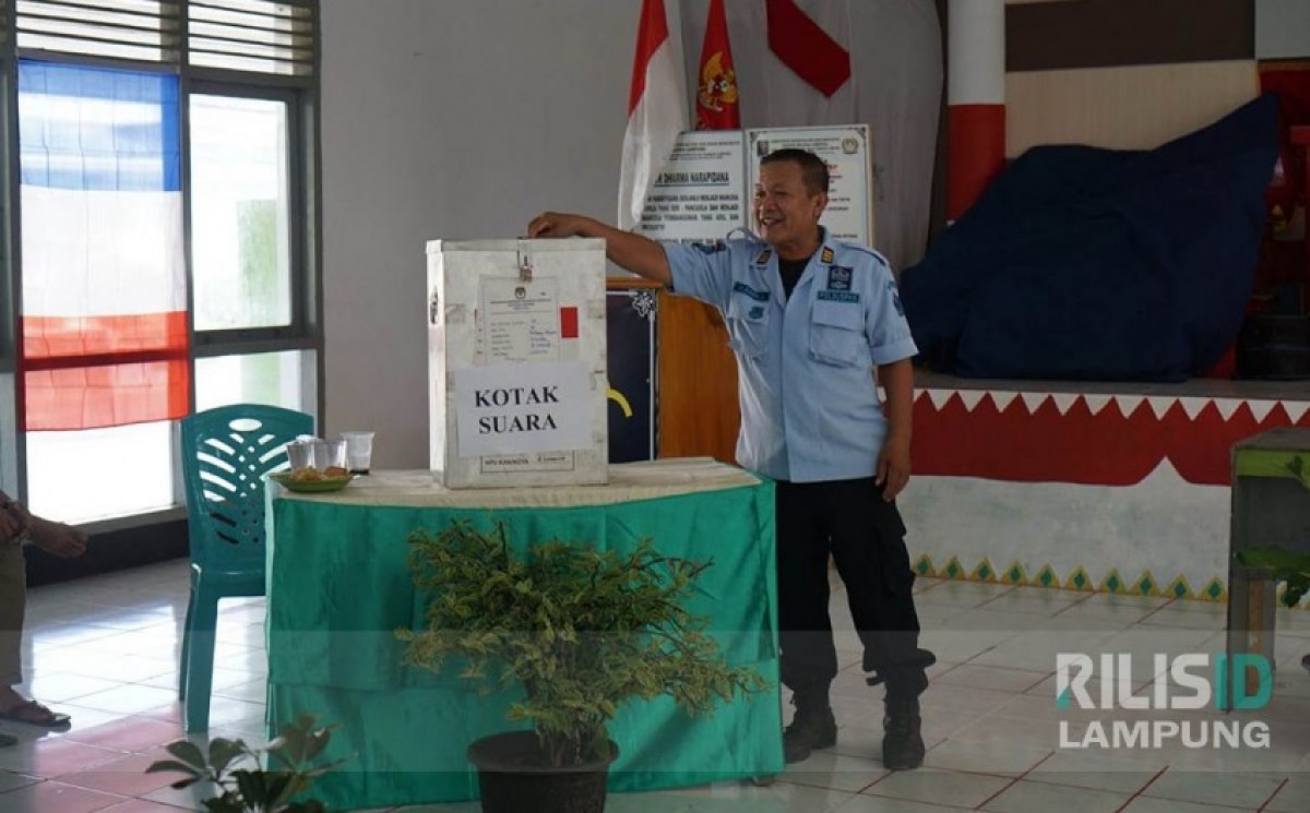 TPS Lapas Rajabasa Usung Tema Piala Dunia 2018