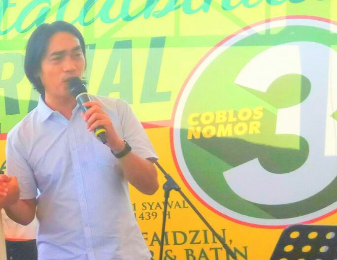 Dude Vokalis Band Hijau Daun Ajak Penduduk Lampung Pilih Arinal