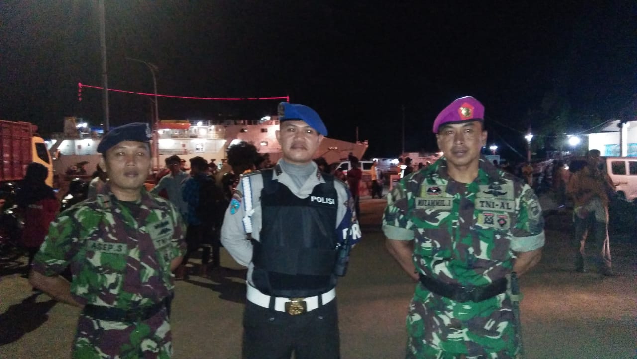 Pemda Kabupaten Ketapang Bersama Aparat TNI AL dan Polri Bangun Sinergitas Jelang Hari Raya