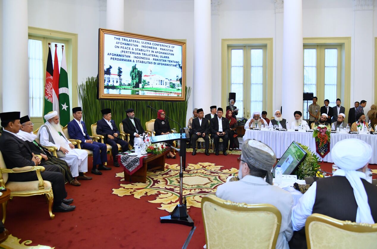 Presiden Sebut Indonesia Berkomitmen Wujudkan Perdamaian di Afghanistan