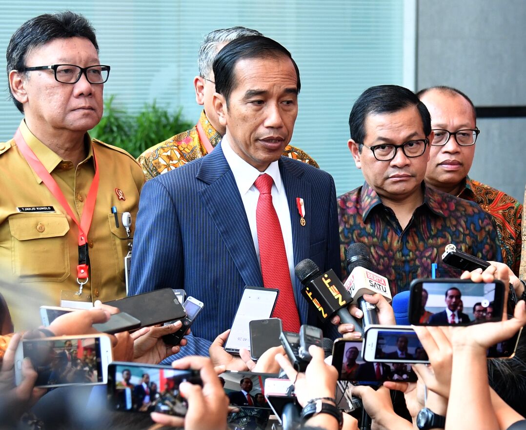 Pernyataan Presiden Terkait Bom di Poltabes Surabaya, Senin 14 Mei 2018