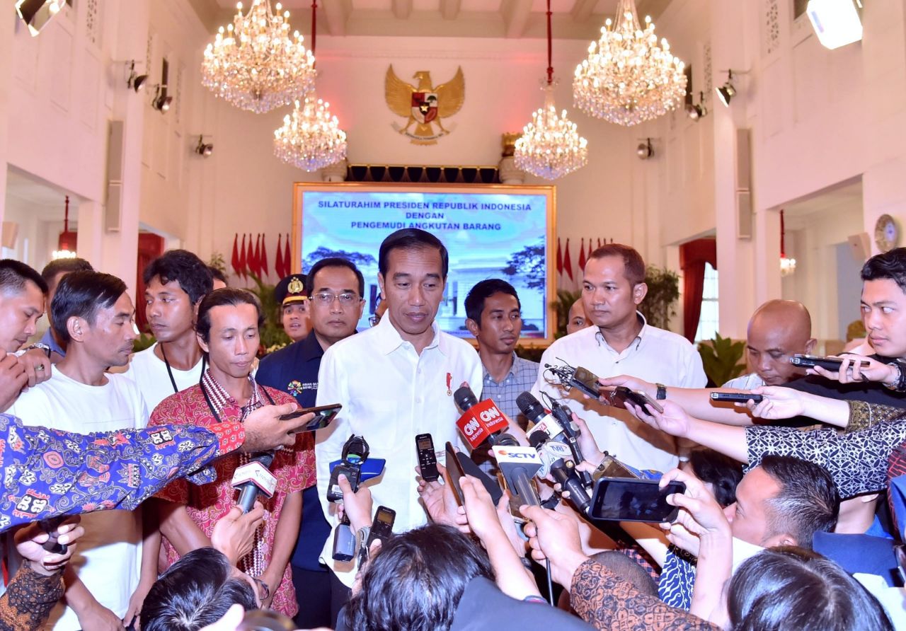 Presiden Tindaklanjuti Keluhan Pengemudi Truk Tentang Pungli