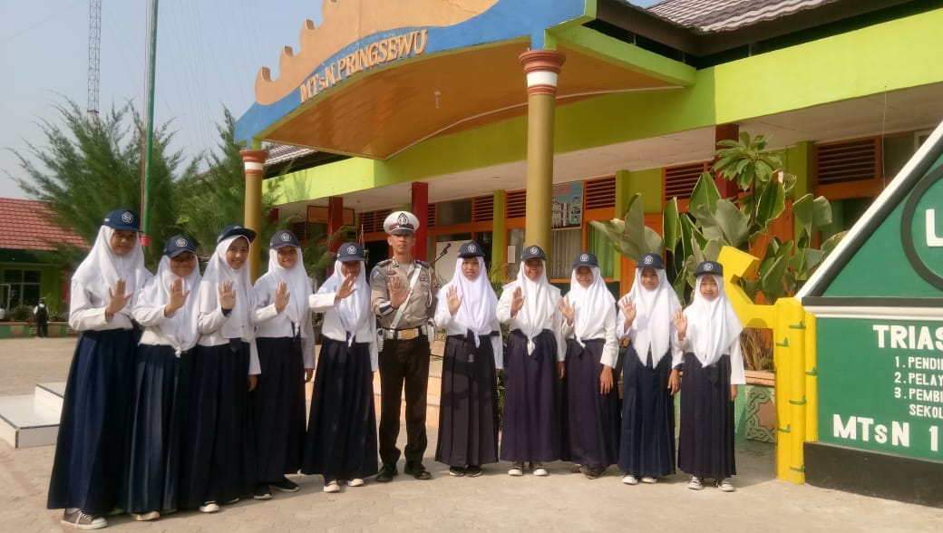 Sat Lantas Polres Tanggamus Sosialisasi TMS