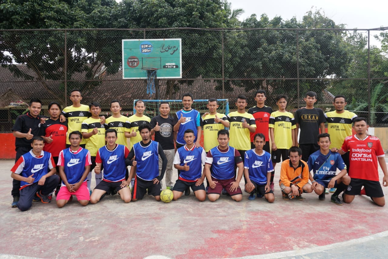 Memperkuat Silaturahmi PDPM Tanggamus Pringsewu Gelar Tanding Futsal