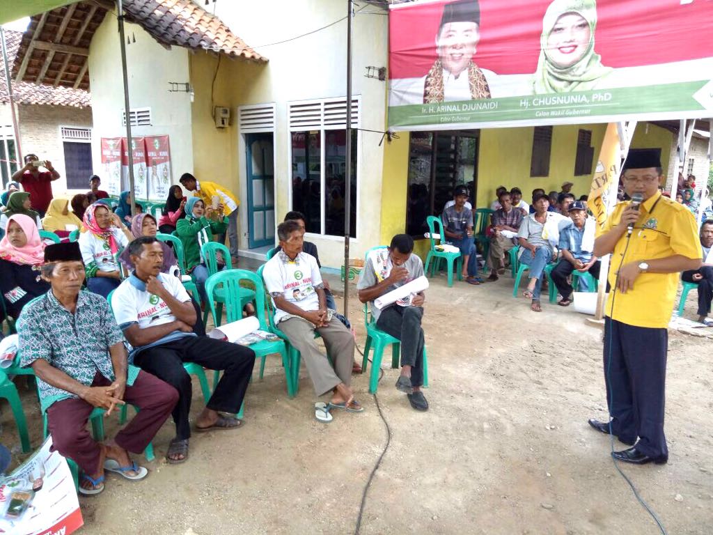 Arinal-Nunik: ‘Masyarakat Lampung Harus Bahagia Dan Sejahtera’