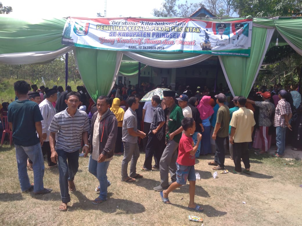 Pilkakon Candiretno Dimulai, Warga Sangan Antusias