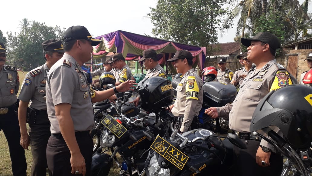 Kendaraan Bhabinkamtibmas Rayon C Dalam Kondisi Baik