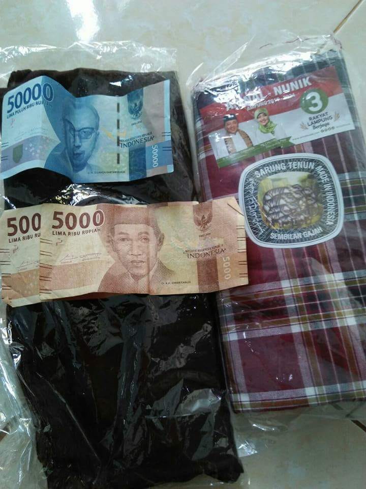 Pemberi Nyatakan Uang yang Diberikan Bukan Dari Paslon Nomor Tiga di Pringsewu