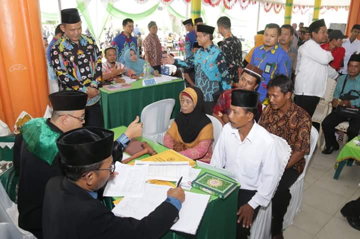 100 Pasangan Ikuti Sidang Isbat Nikah Terpadu Di Kabupaten Pringsewu