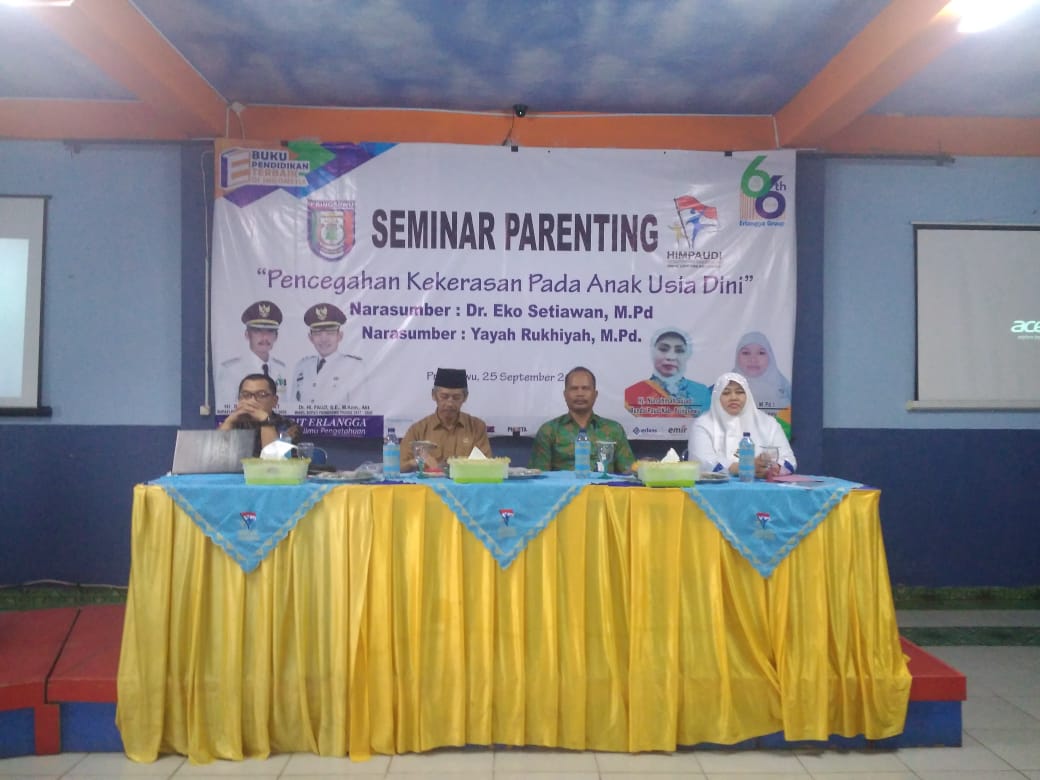 PT. Penerbit Erlangga Bersama Himpaudi Pringsewu Gelar Seminar Pencegahan Kekerasan Pada Anak Usia Dini