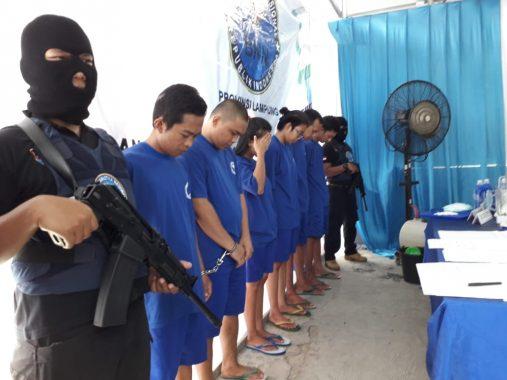 BNNP Lampung Ungkap Modus Baru Jaringan Pengiriman Sabu