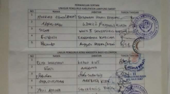 Sertani Lambar Dukung Ridho-Bachtiar