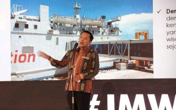 Gubernur Ridho Pamerkan Potensi Wisata Lampung di Jakarta Marketing Week 2019